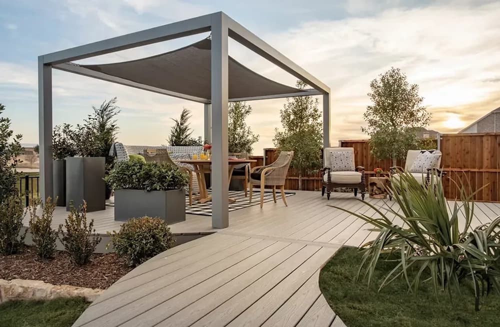 Beautiful pergola addition for your deck