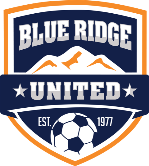 Blue Ridge United, the Blue Ridge Youth Soccer Association (BRYSA) logo