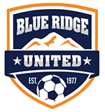 Blue Ridge United, the Blue Ridge Youth Soccer Association (BRYSA) logo