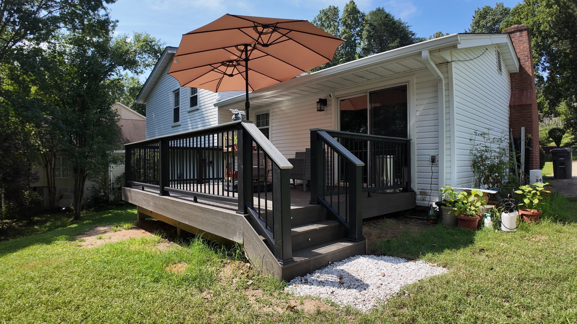 Trex Pro Platinum composite deck Fredericksburg VA